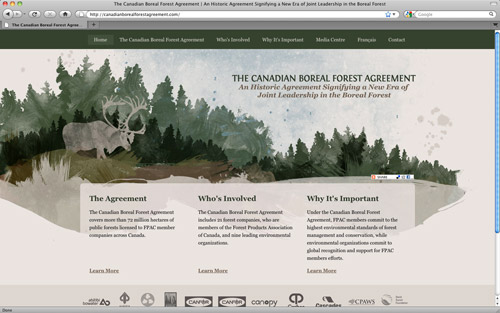 The Canadian Boreal Forest Agreement